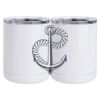 10 oz. White Stainless Steel Short Tumbler Thumbnail