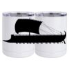 10 oz. White Stainless Steel Short Tumbler Thumbnail