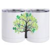 10 oz. White Stainless Steel Short Tumbler Thumbnail