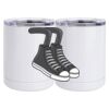 10 oz. White Stainless Steel Short Tumbler Thumbnail
