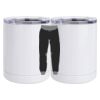10 oz. White Stainless Steel Short Tumbler Thumbnail