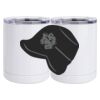 10 oz. White Stainless Steel Short Tumbler Thumbnail