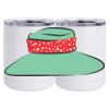 10 oz. White Stainless Steel Short Tumbler Thumbnail