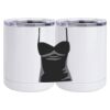 10 oz. White Stainless Steel Short Tumbler Thumbnail