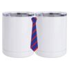 10 oz. White Stainless Steel Short Tumbler Thumbnail