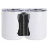 10 oz. White Stainless Steel Short Tumbler Thumbnail