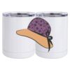 10 oz. White Stainless Steel Short Tumbler Thumbnail