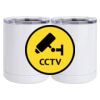 10 oz. White Stainless Steel Short Tumbler Thumbnail