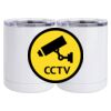 10 oz. White Stainless Steel Short Tumbler Thumbnail