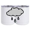 10 oz. White Stainless Steel Short Tumbler Thumbnail