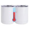 10 oz. White Stainless Steel Short Tumbler Thumbnail
