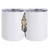 10 oz. White Stainless Steel Short Tumbler Thumbnail