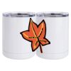 10 oz. White Stainless Steel Short Tumbler Thumbnail