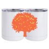 10 oz. White Stainless Steel Short Tumbler Thumbnail