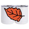 10 oz. White Stainless Steel Short Tumbler Thumbnail
