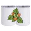 10 oz. White Stainless Steel Short Tumbler Thumbnail