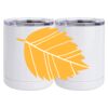 10 oz. White Stainless Steel Short Tumbler Thumbnail