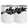 10 oz. White Stainless Steel Short Tumbler Thumbnail