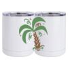 10 oz. White Stainless Steel Short Tumbler Thumbnail
