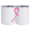 10 oz. White Stainless Steel Short Tumbler Thumbnail