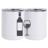 10 oz. White Stainless Steel Short Tumbler Thumbnail
