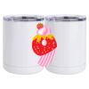 10 oz. White Stainless Steel Short Tumbler Thumbnail