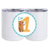 10 oz. White Stainless Steel Short Tumbler Thumbnail