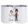10 oz. White Stainless Steel Short Tumbler Thumbnail