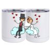 10 oz. White Stainless Steel Short Tumbler Thumbnail