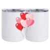 10 oz. White Stainless Steel Short Tumbler Thumbnail