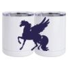 10 oz. White Stainless Steel Short Tumbler Thumbnail