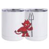 10 oz. White Stainless Steel Short Tumbler Thumbnail