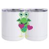 10 oz. White Stainless Steel Short Tumbler Thumbnail