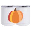 10 oz. White Stainless Steel Short Tumbler Thumbnail