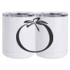 10 oz. White Stainless Steel Short Tumbler Thumbnail