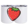 10 oz. White Stainless Steel Short Tumbler Thumbnail