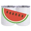 10 oz. White Stainless Steel Short Tumbler Thumbnail