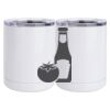 10 oz. White Stainless Steel Short Tumbler Thumbnail
