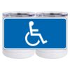10 oz. White Stainless Steel Short Tumbler Thumbnail