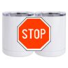 10 oz. White Stainless Steel Short Tumbler Thumbnail