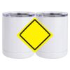 10 oz. White Stainless Steel Short Tumbler Thumbnail