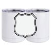 10 oz. White Stainless Steel Short Tumbler Thumbnail