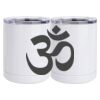10 oz. White Stainless Steel Short Tumbler Thumbnail
