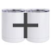 10 oz. White Stainless Steel Short Tumbler Thumbnail