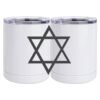 10 oz. White Stainless Steel Short Tumbler Thumbnail