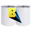 10 oz. White Stainless Steel Short Tumbler Thumbnail