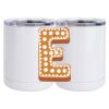 10 oz. White Stainless Steel Short Tumbler Thumbnail