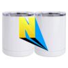 10 oz. White Stainless Steel Short Tumbler Thumbnail