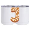 10 oz. White Stainless Steel Short Tumbler Thumbnail