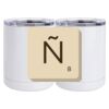 10 oz. White Stainless Steel Short Tumbler Thumbnail